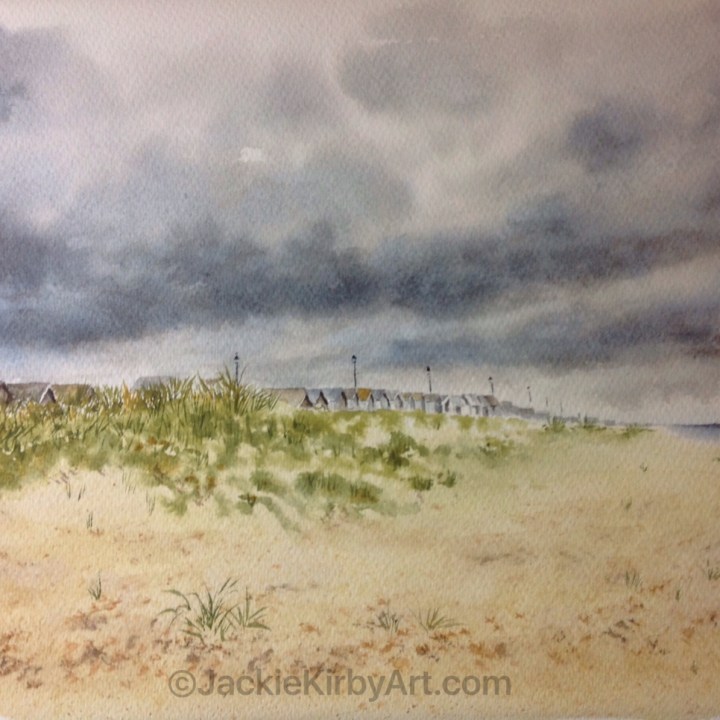 Watercolour stormy Sutton