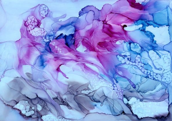 Abstract Ink Art Jackie Kirby